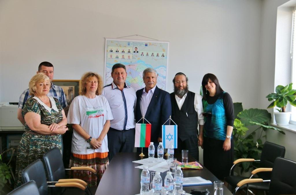 Фондацията посрещна Посланика на Израел в България в Никопол и обсъди построяването на дом-паметник на Йосеф Каро в Никопол